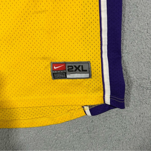 2000s Nike Los Angeles Lakers Shaquille O’Neal 34 Swingman Jersey Mens 2XL #1541 - Picture 3 of 9